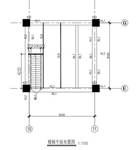 钢结构楼梯平面设计图