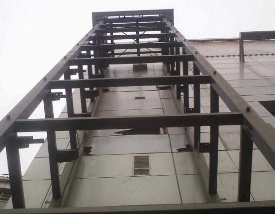 钢结构电梯井道