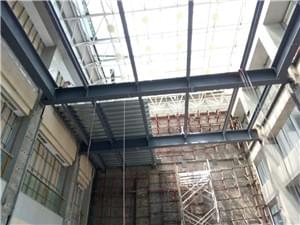 26.首层大厅增加钢结构夹层-铺设楼承板
