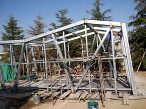 4.钢结构斜撑安装